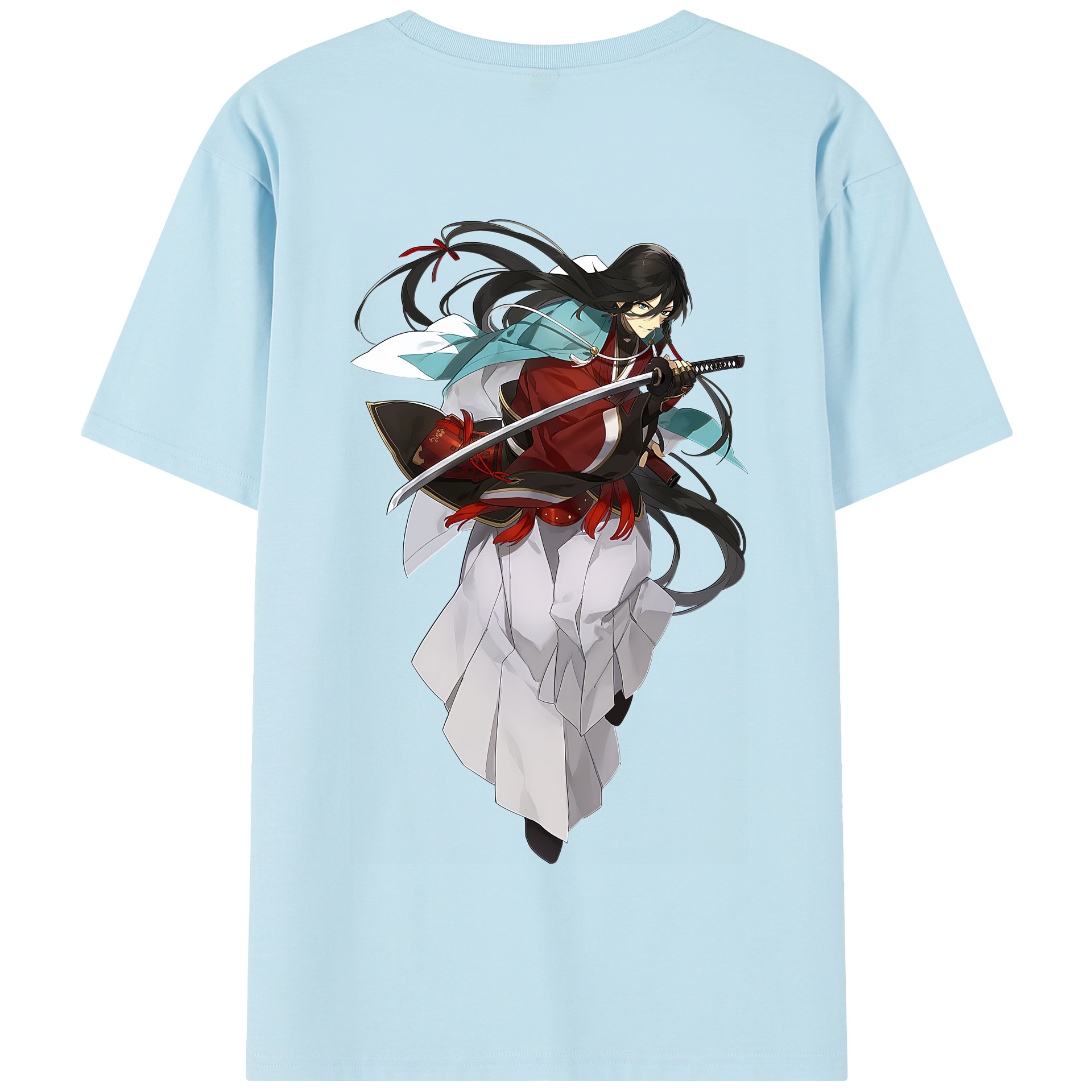 （画像用） 刀剣乱舞 Touken Ranbu 綿100％半袖Tシャツ（背面プリント）
